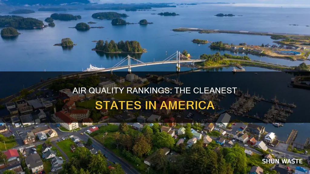 what state has the least air pollution