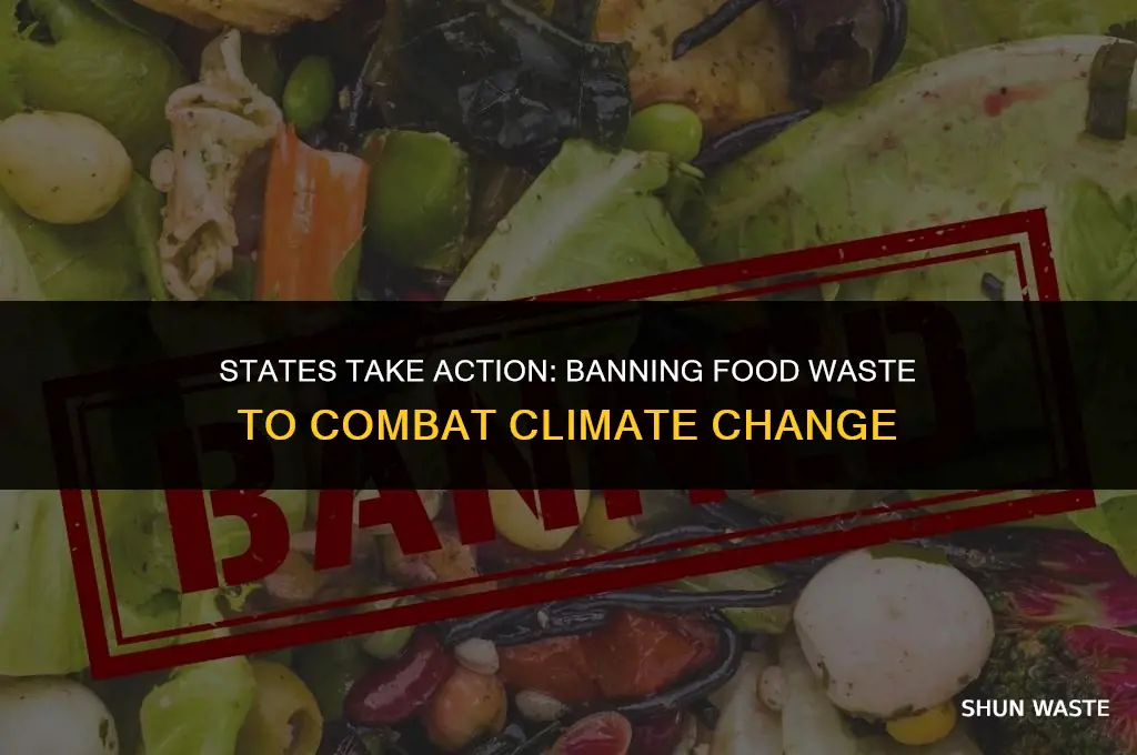 what states are banning food waste
