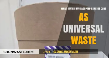 States Embracing Aerosol Cans as Universal Waste: A Growing Trend
