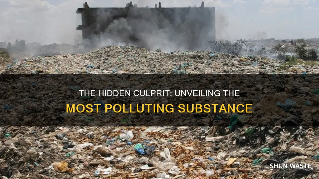 what substance causes the most pollution