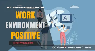 Positive Work Environment: Three Words That Define Our Collaborative, Inspiring, and Supportive Culture