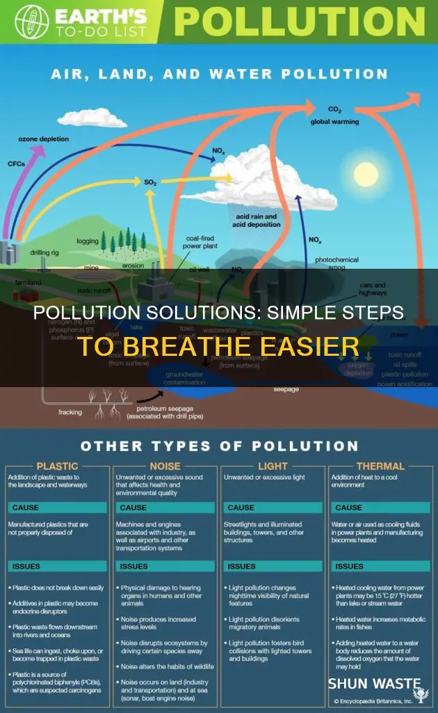 what to do for pollution