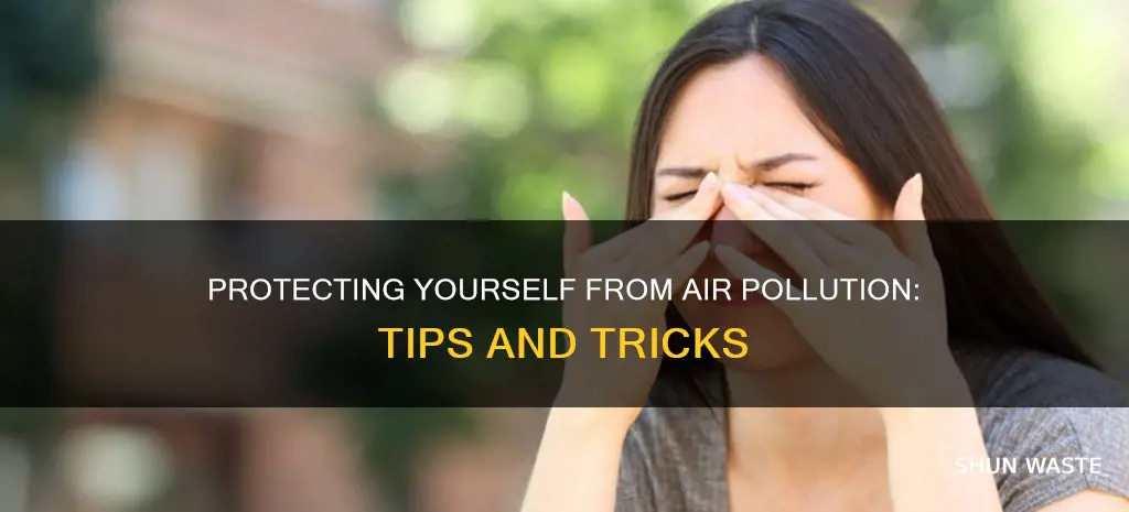 what to do when air pollution is high