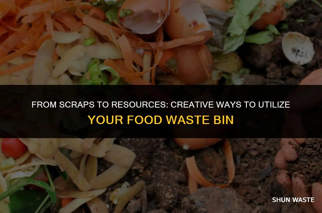 what to do with food waste bin