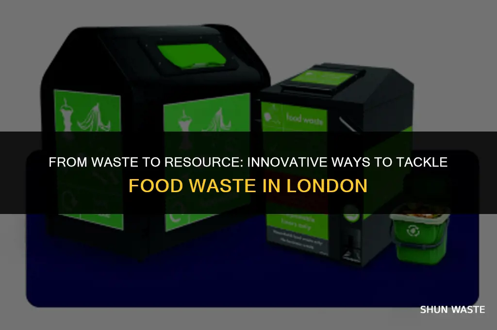 what to do with food waste london
