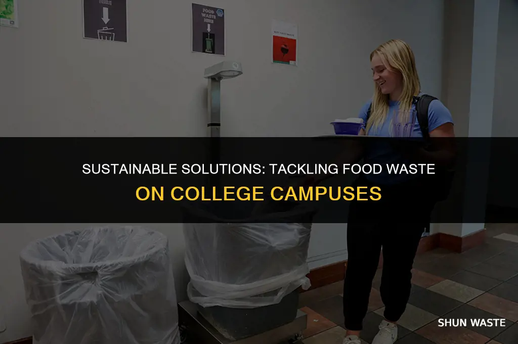 what to do with food waste on college campuses