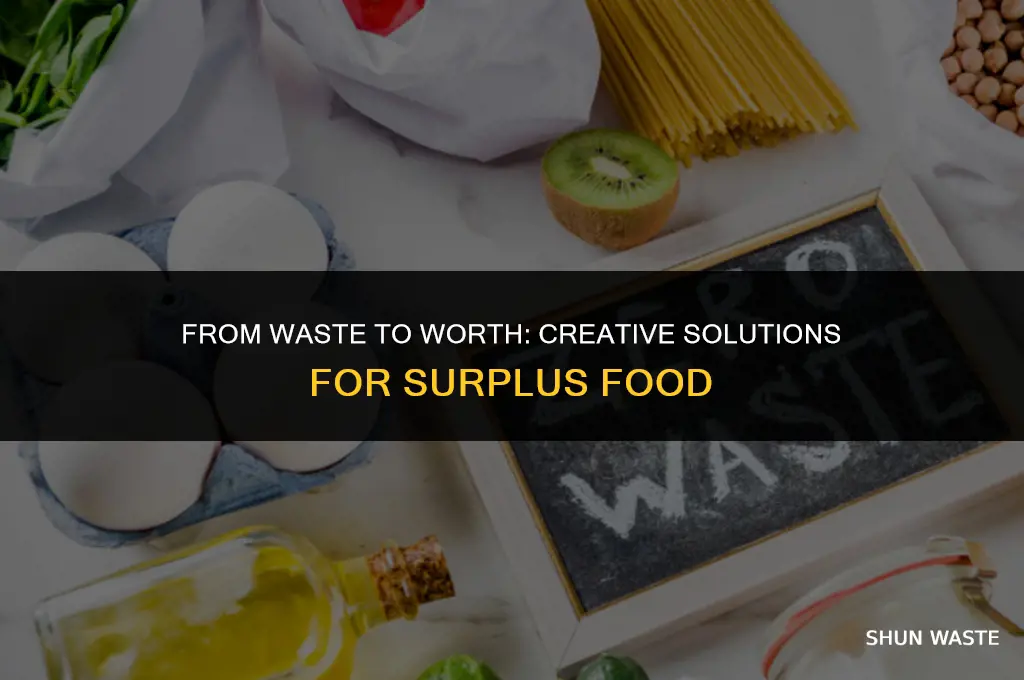 what to do with wasted food