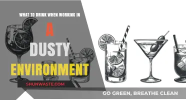 Stay Hydrated and Healthy: Best Drinks for Dusty Workplaces