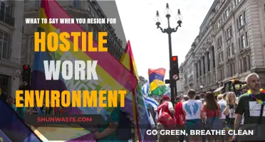 Resigning with Dignity: Navigating Hostile Work Environments Gracefully