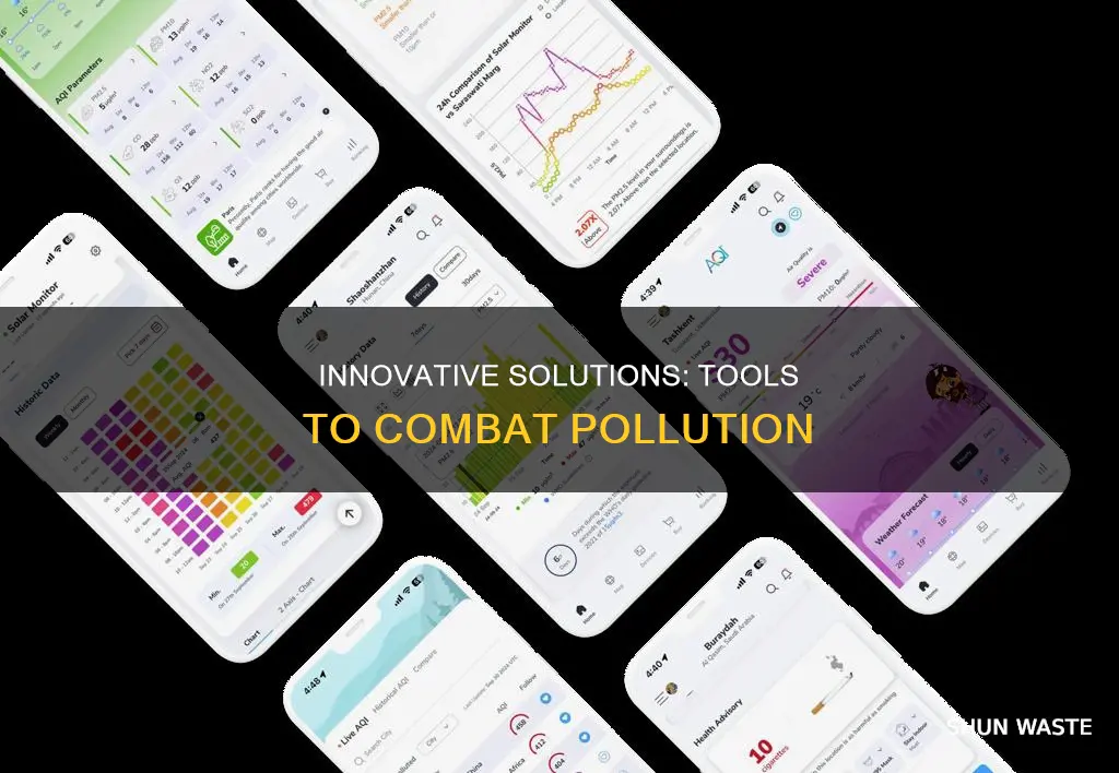 what tool can you make to help with pollution