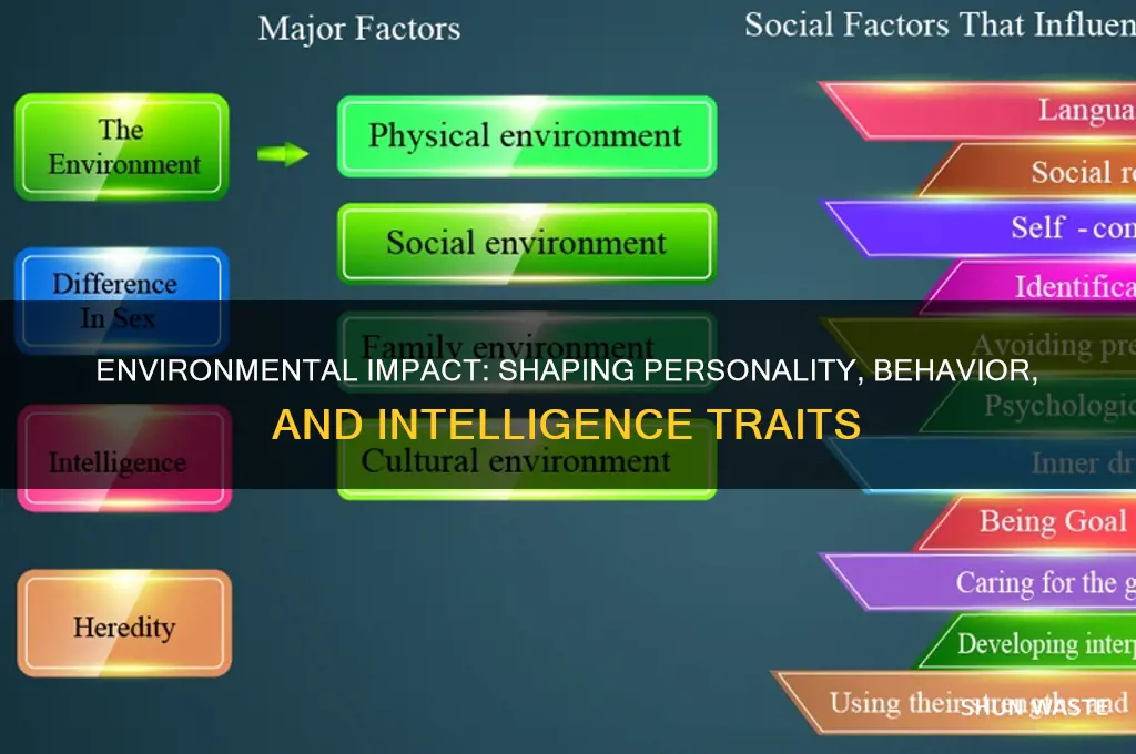 what traits can be influenced by the environment
