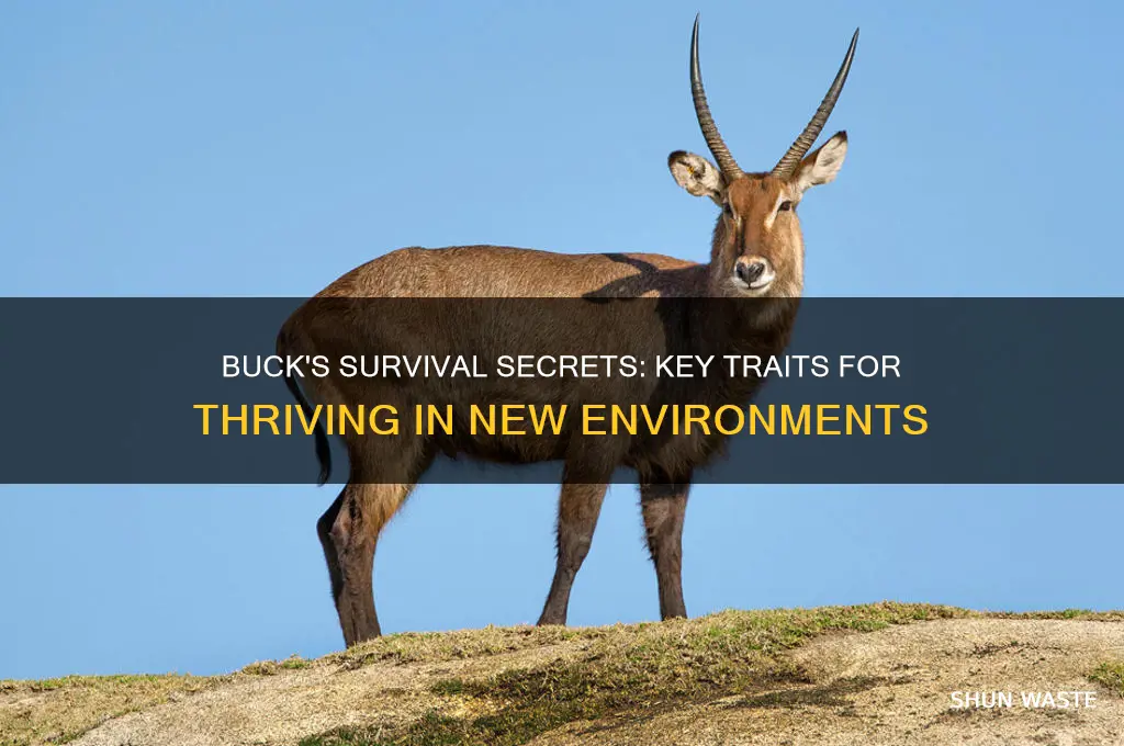 what traits have helped buck survive in his new environment