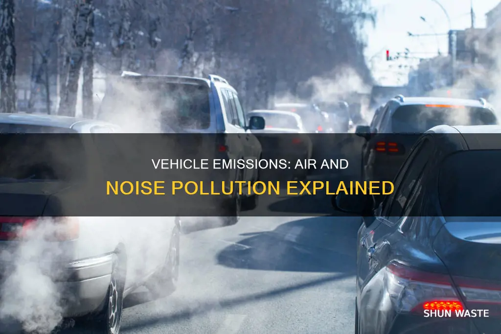 what two types of pollution are caused by vehicles