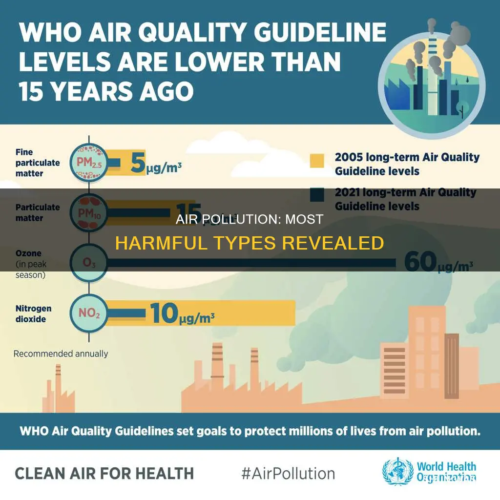 what type of air pollution is most harmful