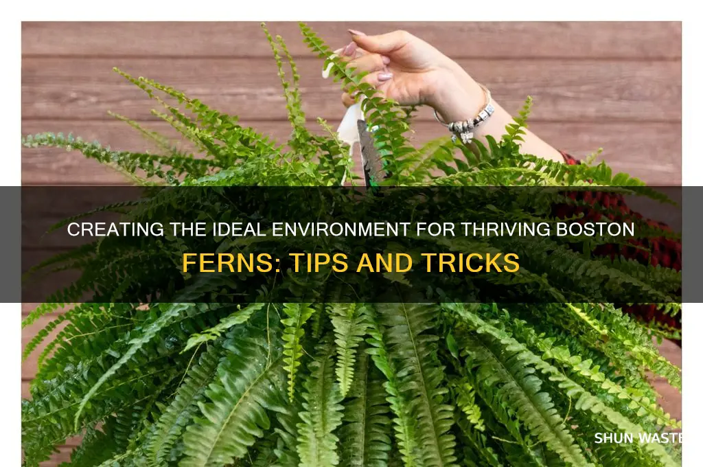 what type of environment is good for boston ferns