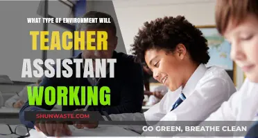 Exploring the Diverse Work Environments of Teacher Assistants