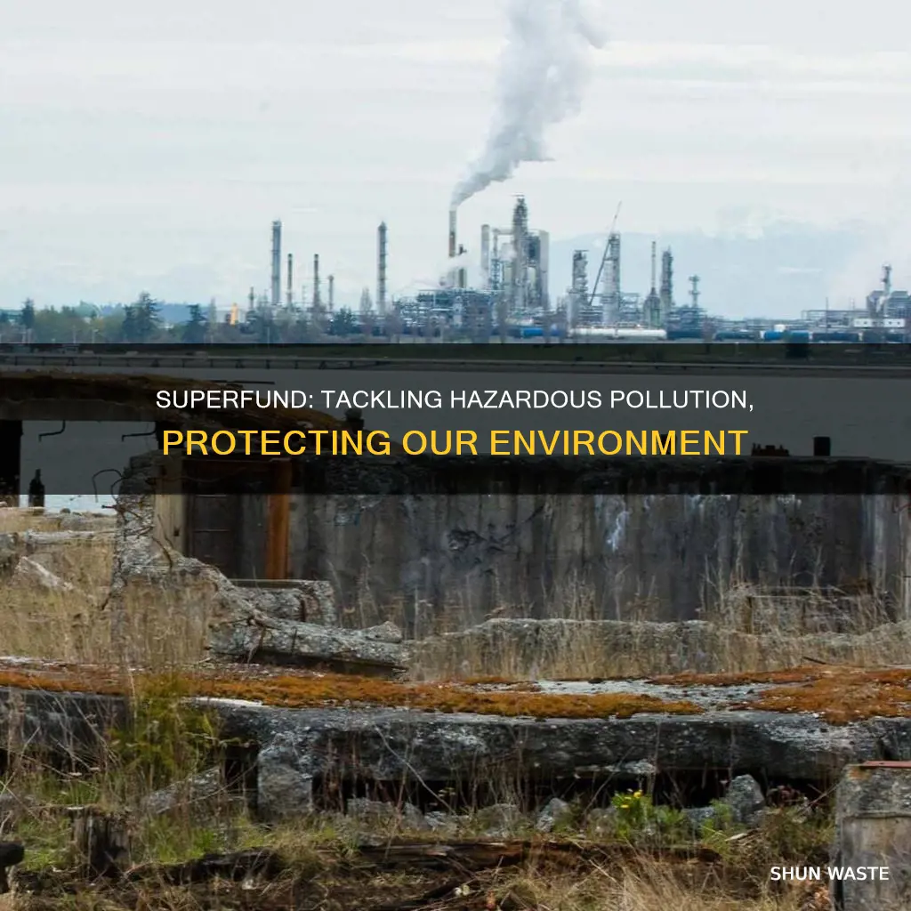 what type of hazardous pollution does superfund deal with