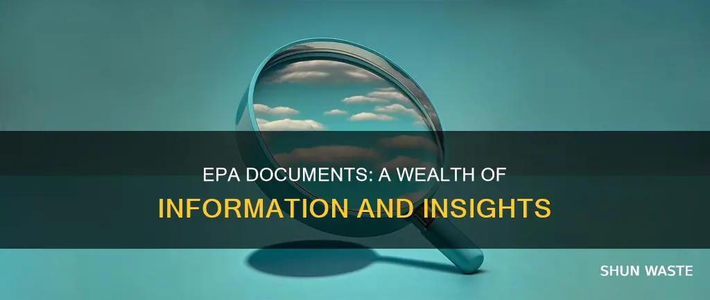 what type of information can be found on an epa