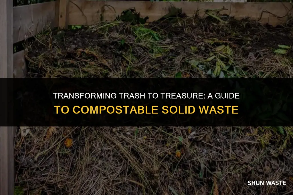 what type of solid waste can compost