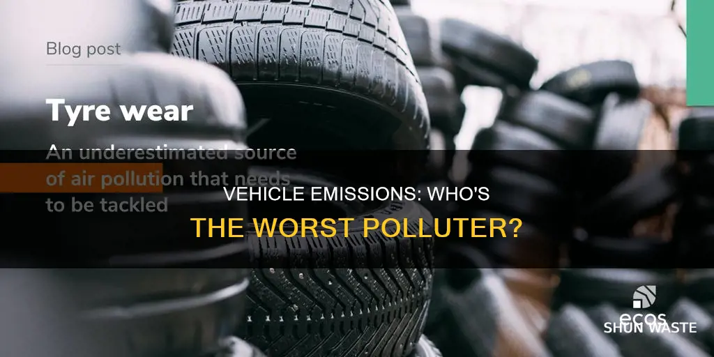 what type of vehicle pollutes most