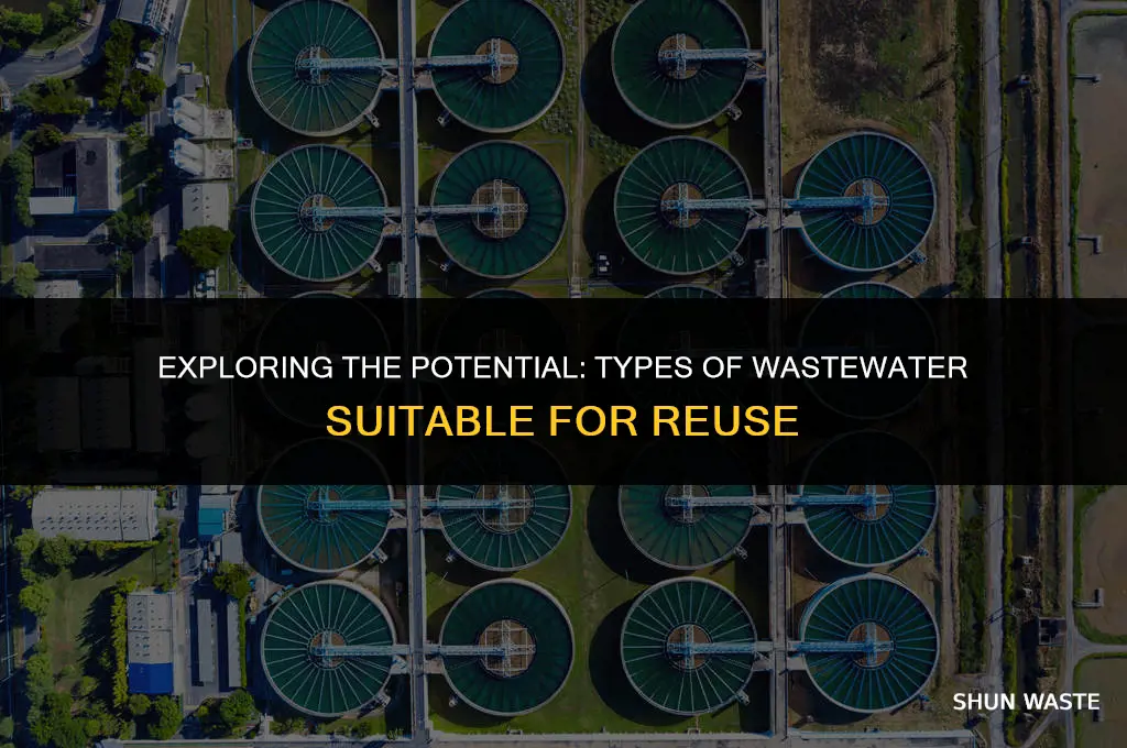 what type of waste water can be reused