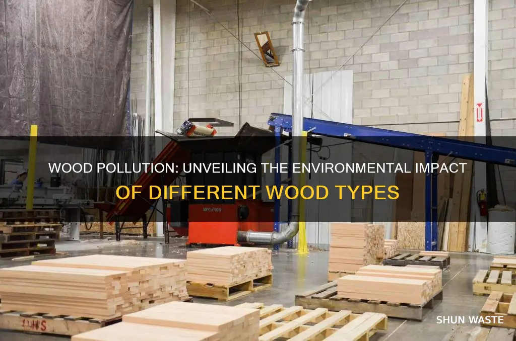 what type of wood use causes the most water pollution