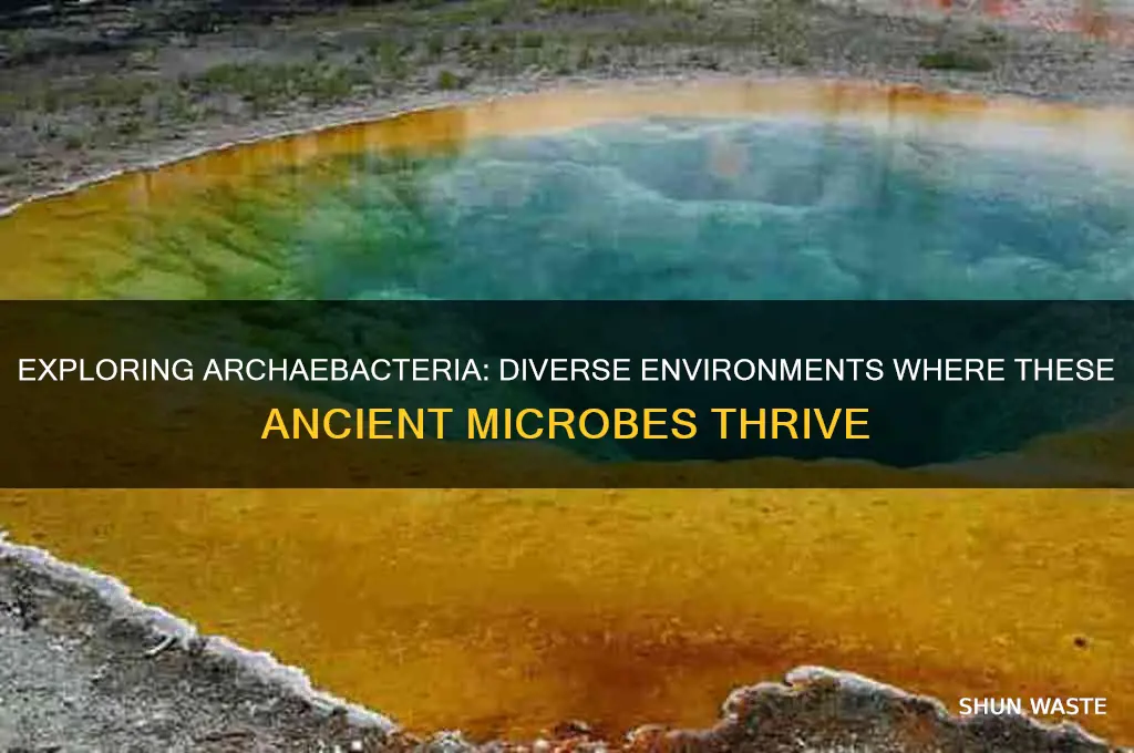 what types of environments can you find archaebacteria
