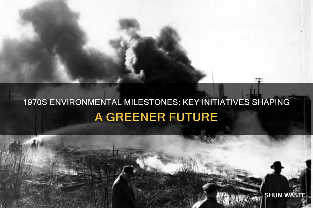 what was established in the 1970s to help the environment