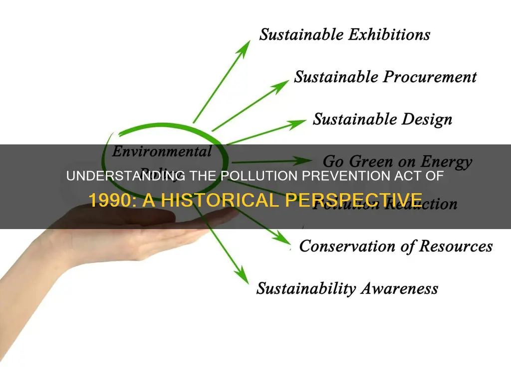 what was the pollution prevention act of 1990