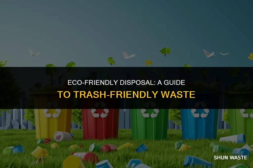 what waste can be disposed of in the trash