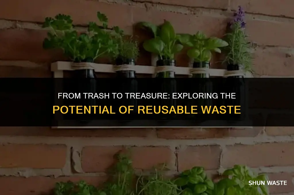 what waste can be reused