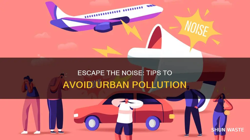 what ways people can avoid noise pollution