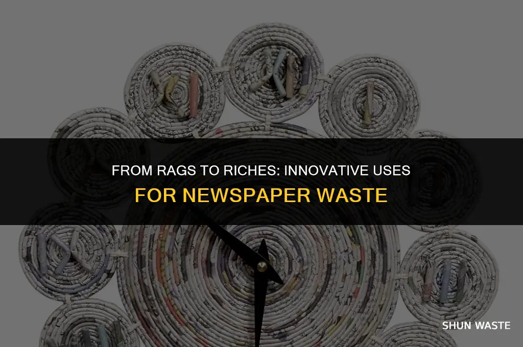 what we can do from newspaper waste