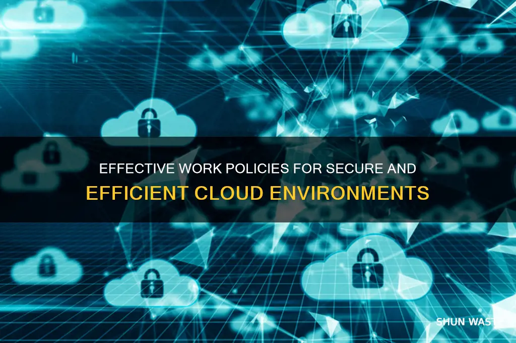 what work policies can be implemented for cloud environments