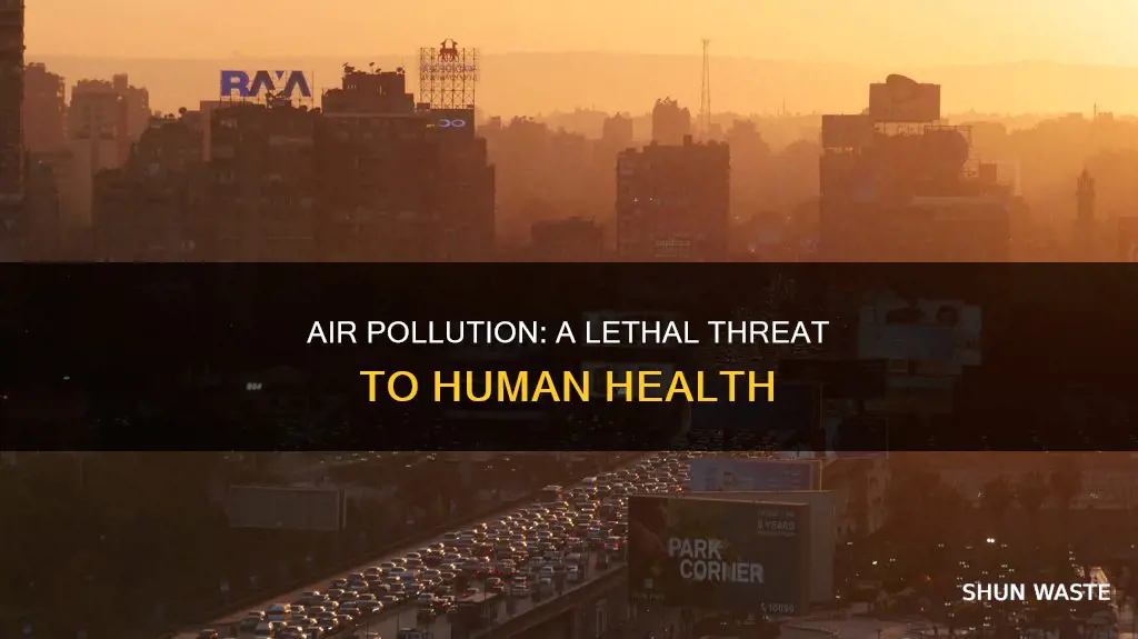 what would 500 air pollution do to humans