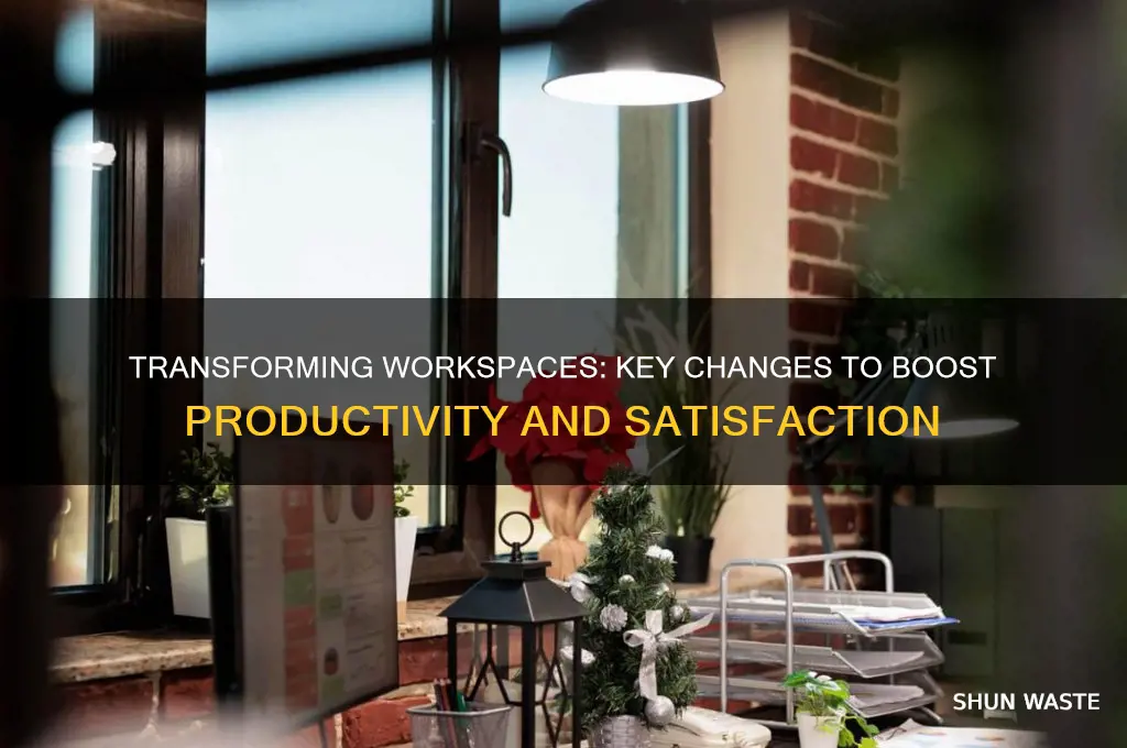 what would you change about your work environment