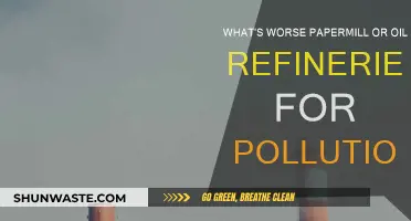 The Battle of Eco-Villains: Papermills vs. Oil Refineries