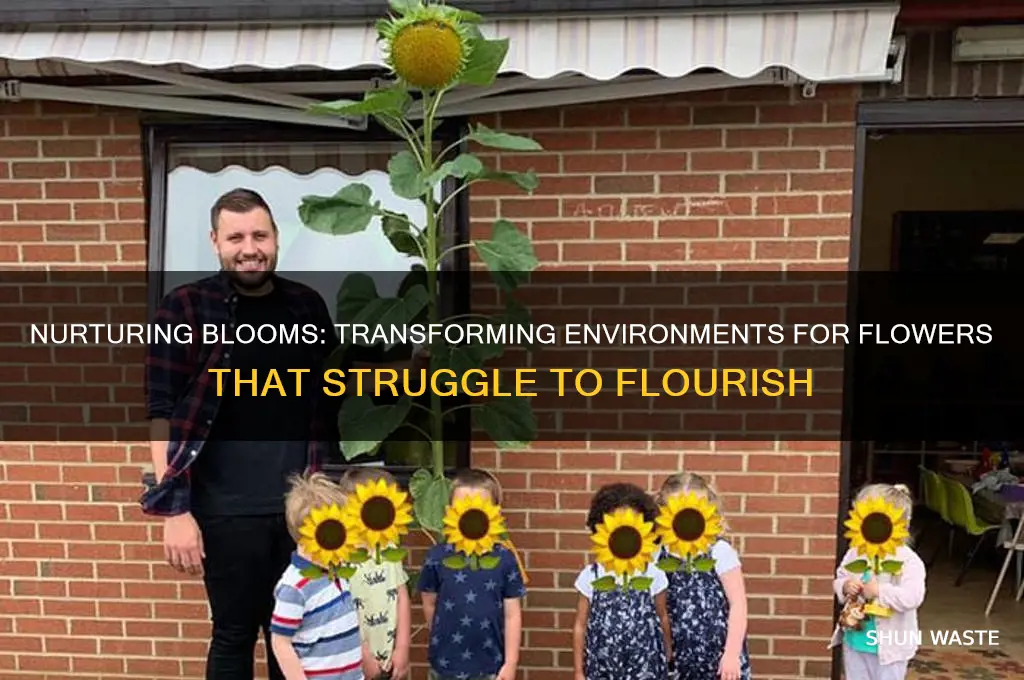 when a flower doesn t bloom you change the environment