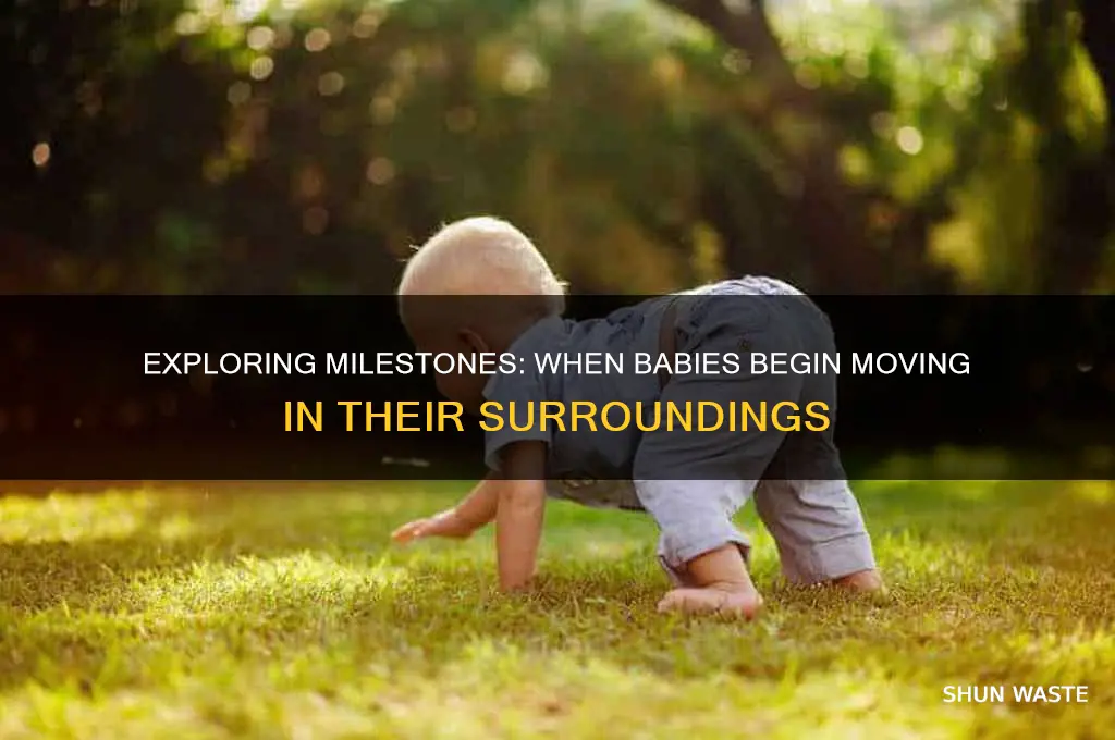 when can babies move in their environments