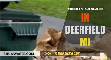 Deerfield, MI Yard Waste Pickup: A Seasonal Guide