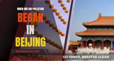 Air Pollution's Early Days in Beijing