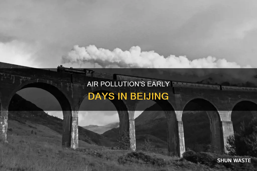 when did air pollution began in beijing