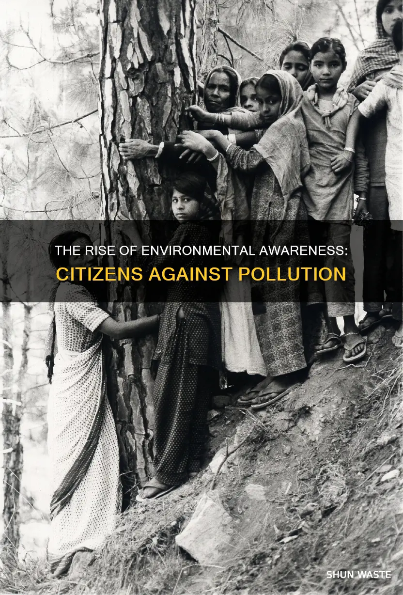 when did citizens become more aware of anthropogenic pollution