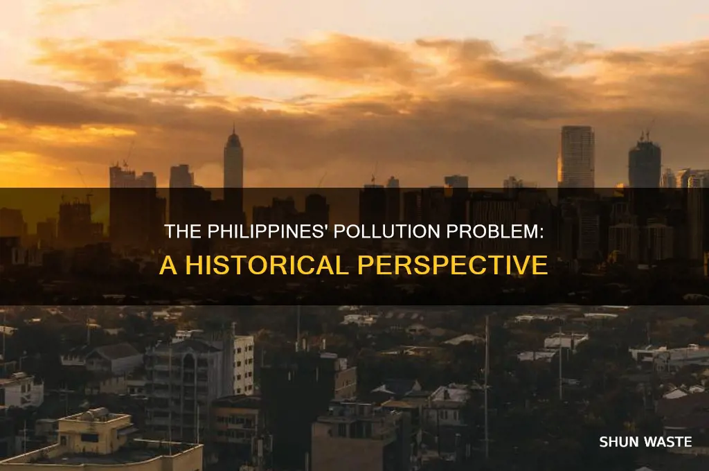 when did pollution start in the philippines