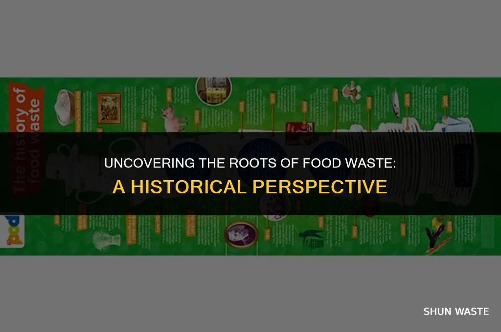 when did susbtantial food waste start