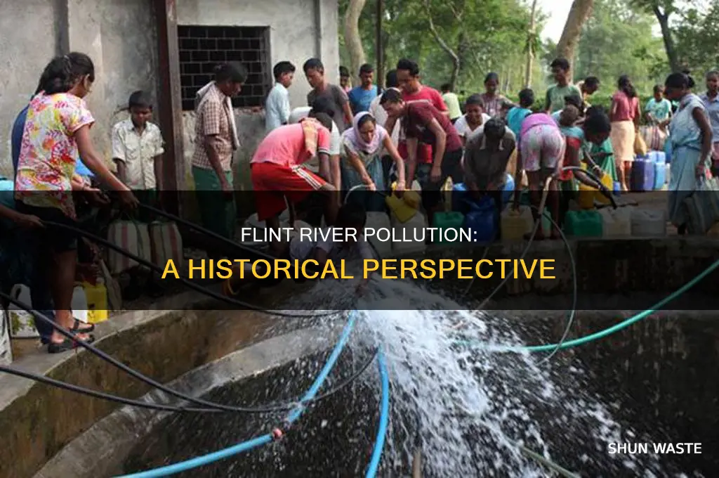 when did the pollution start in the flint river