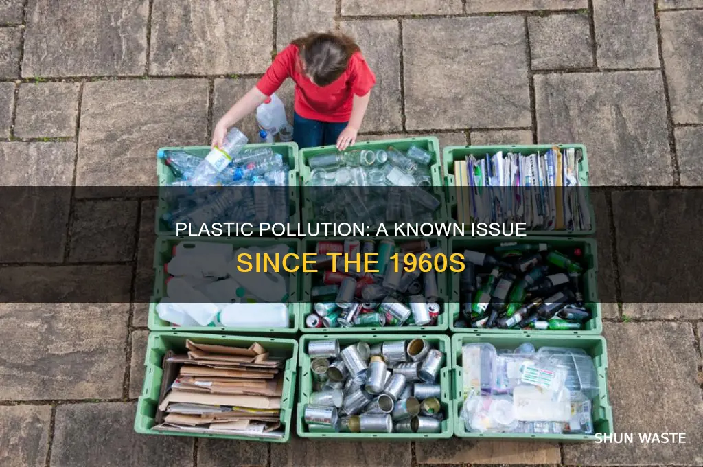 when did we know plastic pollution