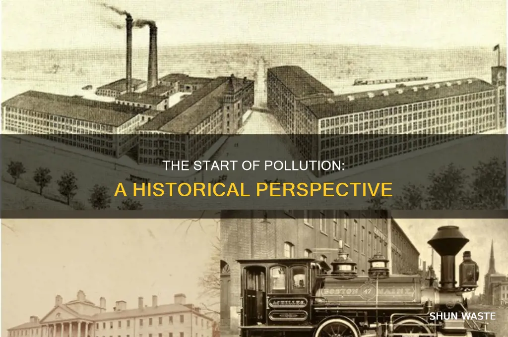when does pollution start
