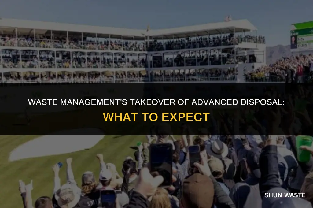 when does waste management take over advanced disposal