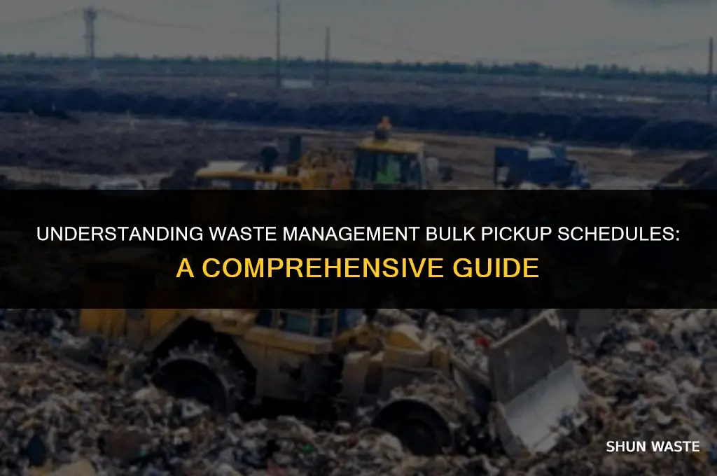when does waste managment bulk pickup count reset